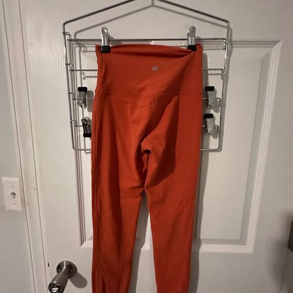 lululemon athletica Burnt Orange  High Waist Leggings - Size 2 - Picture 4 of 5
